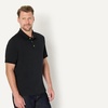 Amazon Essentials Men’s Interlock Polo Shirt(Black)