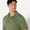 Amazon Essentials Men’s Interlock Polo Shirt(Dark Olive)