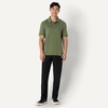 Amazon Essentials Men’s Interlock Polo Shirt(Dark Olive)