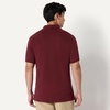 Amazon Essentials Men’s Interlock Polo Shirt(Rich Burgundy)