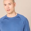 Amazon Essentials Men’s Long-Sleeve Quick-Dry UPF 50 Swim Tee(Blue)