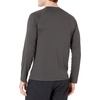 Amazon Essentials Men’s Long-Sleeve Quick-Dry UPF 50 Swim Tee(Dark Grey)