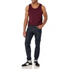 Amazon Essentials Men’s Regular-Fit Sleeveless Tank Tops(Port)