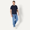 Amazon Essentials Men’s Relaxed Fit Cotton Jersey T-Shirt, Soft Fabric(Navy)