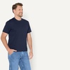 Amazon Essentials Men’s Relaxed Fit Cotton Jersey T-Shirt, Soft Fabric(Navy)