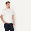 Amazon Essentials Men’s Relaxed Fit Cotton Jersey T-Shirt, Soft Fabric(White)