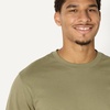 Amazon Essentials Men’s Relaxed Fit Long Sleeve T-Shirt(Light Olive)