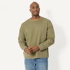 Amazon Essentials Men’s Relaxed Fit Long Sleeve T-Shirt(Light Olive)