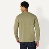 Amazon Essentials Men’s Relaxed Fit Long Sleeve T-Shirt(Light Olive)