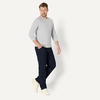 Amazon Essentials Men’s Relaxed Fit Long Sleeve T-Shirt(Medium Grey Heather)