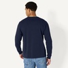 Amazon Essentials Men’s Relaxed Fit Long Sleeve T-Shirt(Navy)