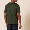 Amazon Essentials Men’s Short-Sleeve Cotton Henley T-Shirt(Dark Olive/Black)