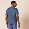 Amazon Essentials Men’s Short-Sleeve Cotton Henley T-Shirt(Navy/Blue)