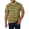 Amazon Essentials Men’s Short-Sleeve Crewneck Pocket T-Shirts(Black  Camo Print)