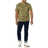 Amazon Essentials Men’s Short-Sleeve Crewneck Pocket T-Shirts(Black  Camo Print)