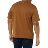 Amazon Essentials Men’s Short-Sleeve Crewneck Pocket T-Shirts(Black/Brown)