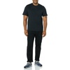 Amazon Essentials Men’s Short-Sleeve Crewneck Pocket T-Shirts(Black/Charcoal Heather)