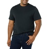 Amazon Essentials Men’s Short-Sleeve Crewneck Pocket T-Shirts(Black/Navy)