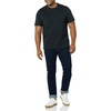 Amazon Essentials Men’s Short-Sleeve Crewneck Pocket T-Shirts(Black/Navy)