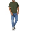 Amazon Essentials Men’s Short-Sleeve Crewneck Pocket T-Shirts(Black/Olive)