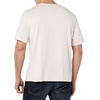 Amazon Essentials Men’s Short-Sleeve Crewneck Pocket T-Shirts(Heather Grey/Pale Pink)