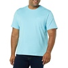 Amazon Essentials Men’s Short-Sleeve Crewneck Pocket T-Shirts(Light Blue/Light Aqua)