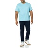 Amazon Essentials Men’s Short-Sleeve Crewneck Pocket T-Shirts(Light Blue/Light Aqua)