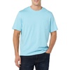 Amazon Essentials Men’s Short-Sleeve Crewneck Pocket T-Shirts(Light Blue/Light Blue)