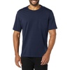 Amazon Essentials Men’s Short-Sleeve Crewneck Pocket T-Shirts(Navy/Navy)