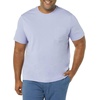 Amazon Essentials Men’s Short-Sleeve Crewneck Pocket T-Shirts(Washed Blue/Lavender)
