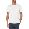 Amazon Essentials Men’s Short-Sleeve Crewneck Pocket T-Shirts(White  Pineapple Print)