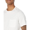 Amazon Essentials Men’s Short-Sleeve Crewneck Pocket T-Shirts(White  Pineapple Print)