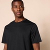 Amazon Essentials Men’s Slim-Fit Crewneck Short Sleeve Cotton T-Shirts(Black/Black)