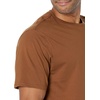Amazon Essentials Men’s Slim-Fit Crewneck Short Sleeve Cotton T-Shirts(Black/Brown)
