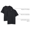 Amazon Essentials Men’s Slim-Fit Crewneck Short Sleeve Cotton T-Shirts(Charcoal Heather/Charcoal Heather)