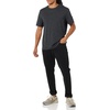 Amazon Essentials Men’s Slim-Fit Crewneck Short Sleeve Cotton T-Shirts(Charcoal Heather/Charcoal Heather)