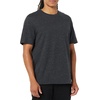 Amazon Essentials Men’s Slim-Fit Crewneck Short Sleeve Cotton T-Shirts(Charcoal Heather/Charcoal Heather)