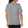 Amazon Essentials Men’s Slim-Fit Crewneck Short Sleeve Cotton T-Shirts(Heather Grey  Cactus Print)