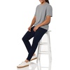 Amazon Essentials Men’s Slim-Fit Crewneck Short Sleeve Cotton T-Shirts(Heather Grey/Heather Grey)