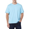 Amazon Essentials Men’s Slim-Fit Crewneck Short Sleeve Cotton T-Shirts(Light Blue/Light Blue)