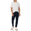 Amazon Essentials Men’s Slim-Fit Crewneck Short Sleeve Cotton T-Shirts(Navy  Boat Print)