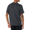 Amazon Essentials Men’s Slim-Fit Crewneck Short Sleeve Cotton T-Shirts(Navy/Charcoal Heather)