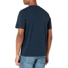 Amazon Essentials Men’s Slim-Fit Crewneck Short Sleeve Cotton T-Shirts(Navy/Navy)