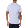 Amazon Essentials Men’s Slim-Fit Crewneck Short Sleeve Cotton T-Shirts(Washed Blue/Lavendar)