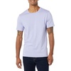 Amazon Essentials Men’s Slim-Fit Crewneck Short Sleeve Cotton T-Shirts(Washed Blue/Lavendar)
