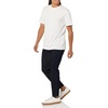 Amazon Essentials Men’s Slim-Fit Crewneck Short Sleeve Cotton T-Shirts(White/White)