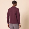 Amazon Essentials Men’s Slim-Fit Long Sleeve T-Shirt(Burgundy)