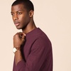 Amazon Essentials Men’s Slim-Fit Long Sleeve T-Shirt(Burgundy)