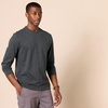 Amazon Essentials Men’s Slim-Fit Long Sleeve T-Shirt(Charcoal Heather)