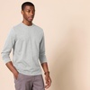 Amazon Essentials Men’s Slim-Fit Long Sleeve T-Shirt(Light Grey Heather)